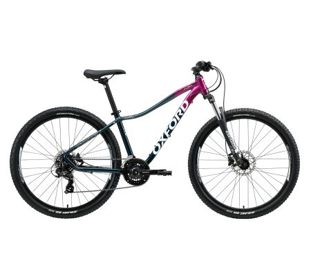 BICICLETA ARO 27.5 AURA 5 MORADO/TURQUESA