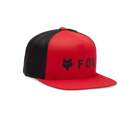 JOCKEY FOX ABSOLUTE MESH SNAPBACK RED BLACK