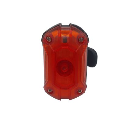 LUZ TRASERA 25 LUMEN CON CARGA USB OXFORD ROJO