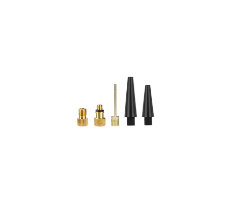 SET ACCESORIOS DE INFLADO OXFORD VARIAS VALVULAS INT042