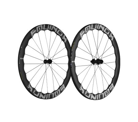 SET RUEDAS EQUINOX WAVE CARBON 52/52 DISC RD12