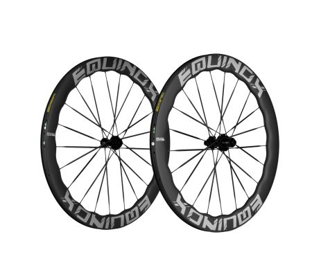 SET RUEDAS ARO 700 EQUINOX WAVE CARBON DLX CERAMIC 55/60 DISC RD15