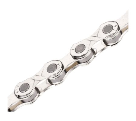 CADENA E-BIKE 10V KMC MODELO E10-TURBO PLATA