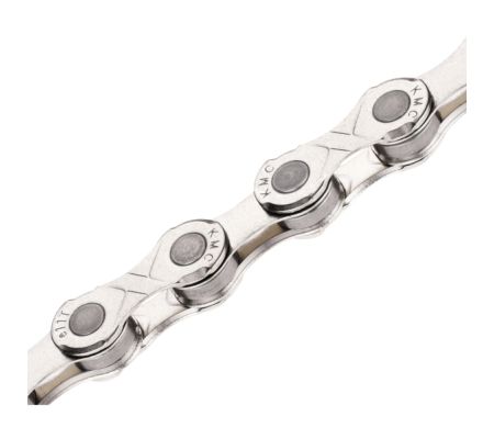 CADENA E-BIKE 11V KMC MODELO E11-TURBO PLATA