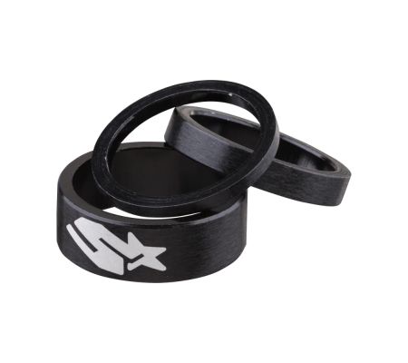 SET DE EPACIADORES SPANK 3/6/12 MM NEGRO