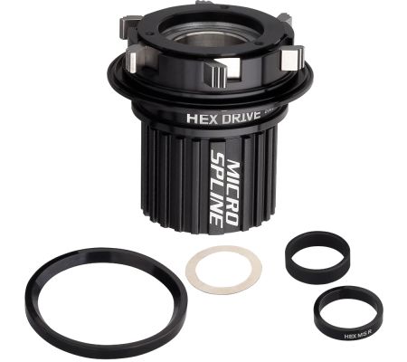 CASSETTE BODY SPANK HEX DRIVE MICROSPLINE ADAPTER 142/148/15