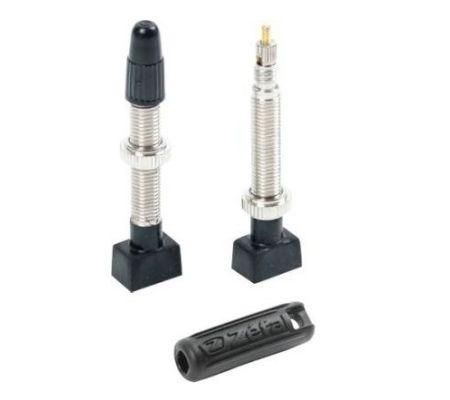 KIT VALVULA ZEFAL UST TUBELESS 45MM BRASS 4309
