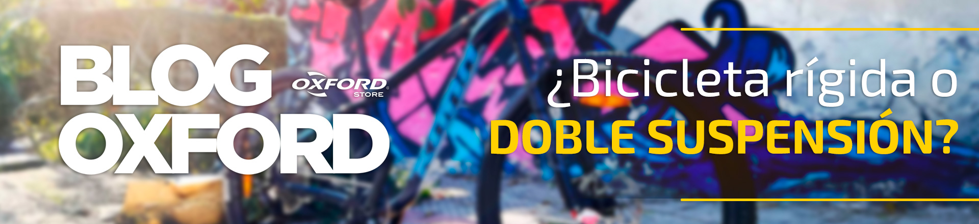 ¿Bicicleta doble suspensión o rígida? 
