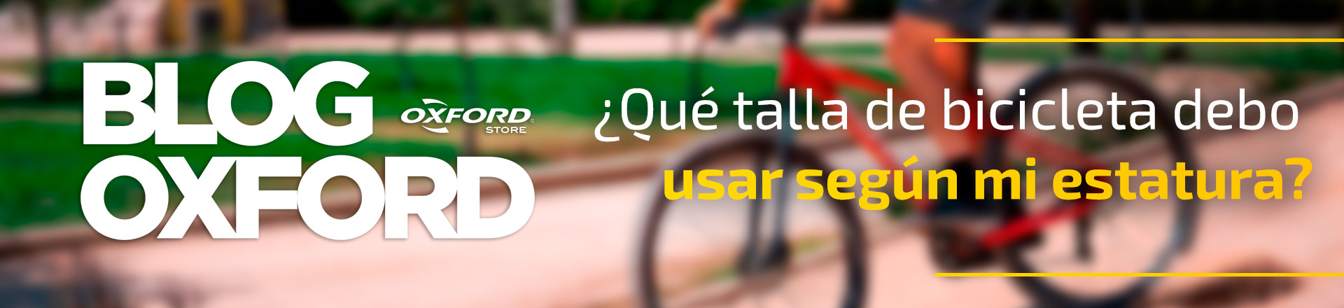 ¿Qué talla de bicicleta debo usar según mi estatura?