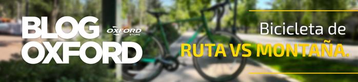 Bicicleta de montaña vs Bicicleta de ruta