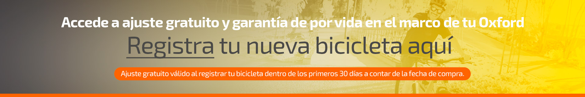 registra tu bicicleta