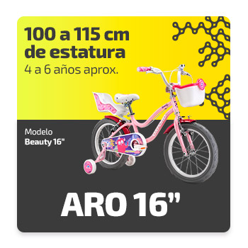 bicicletas aro 16