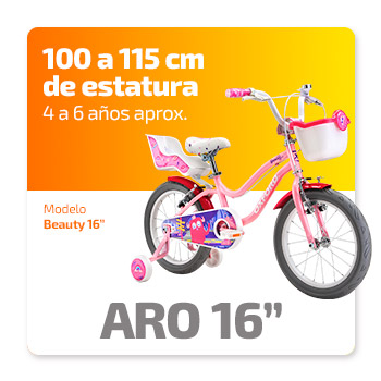 bicicletas aro 16