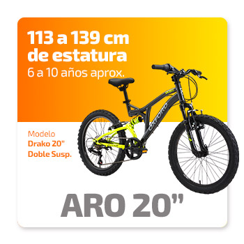 bicicletas aro 20