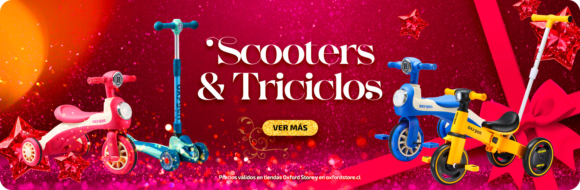 nuevo arribo de scooters y triciclos