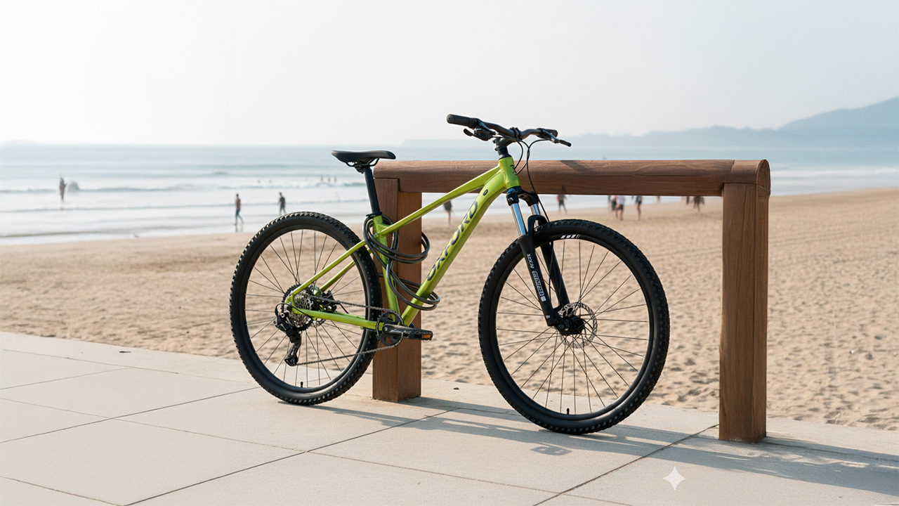 como amarrar la bicicleta