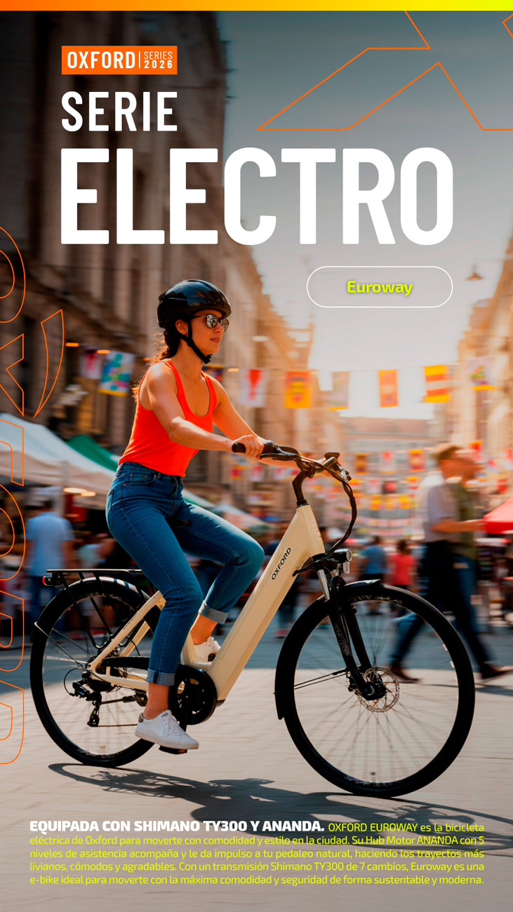 Bicicleta El&eacute;ctrica Euroway