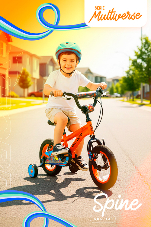 Bicicleta Spine Infantil